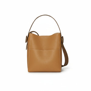 Alexa Daily Leather Bucket Bag-5