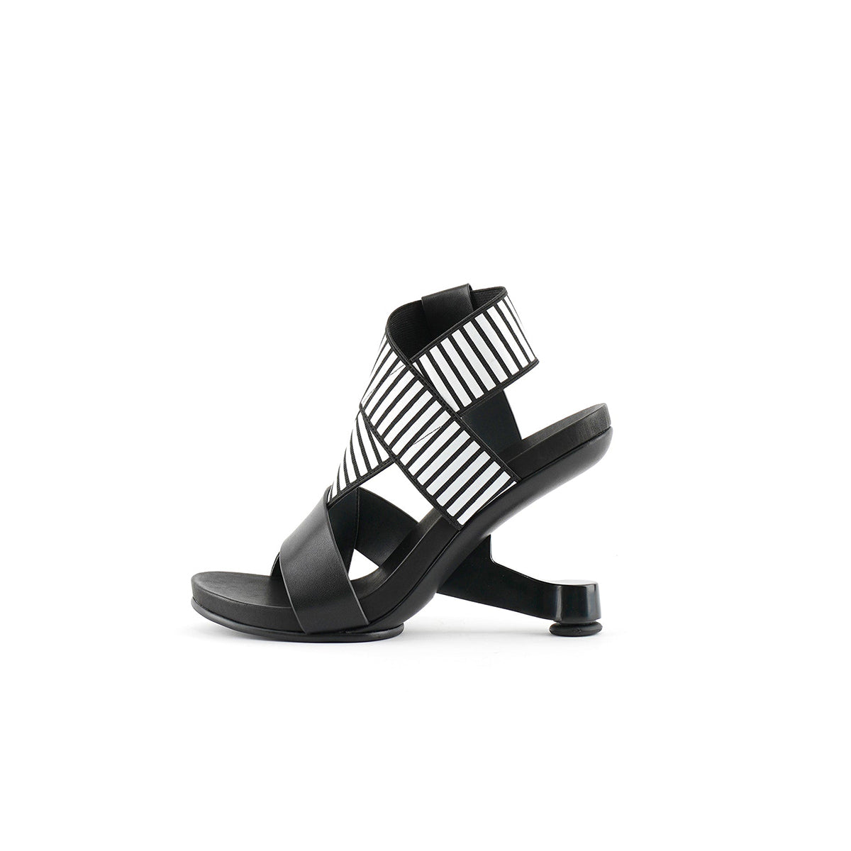 Leather Wrap Strap Sandals-5