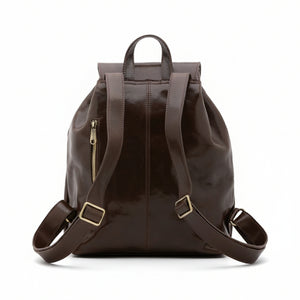 Borsa a spalla da donna In Vera pelle Made in Italy 37x30x13 cm-3