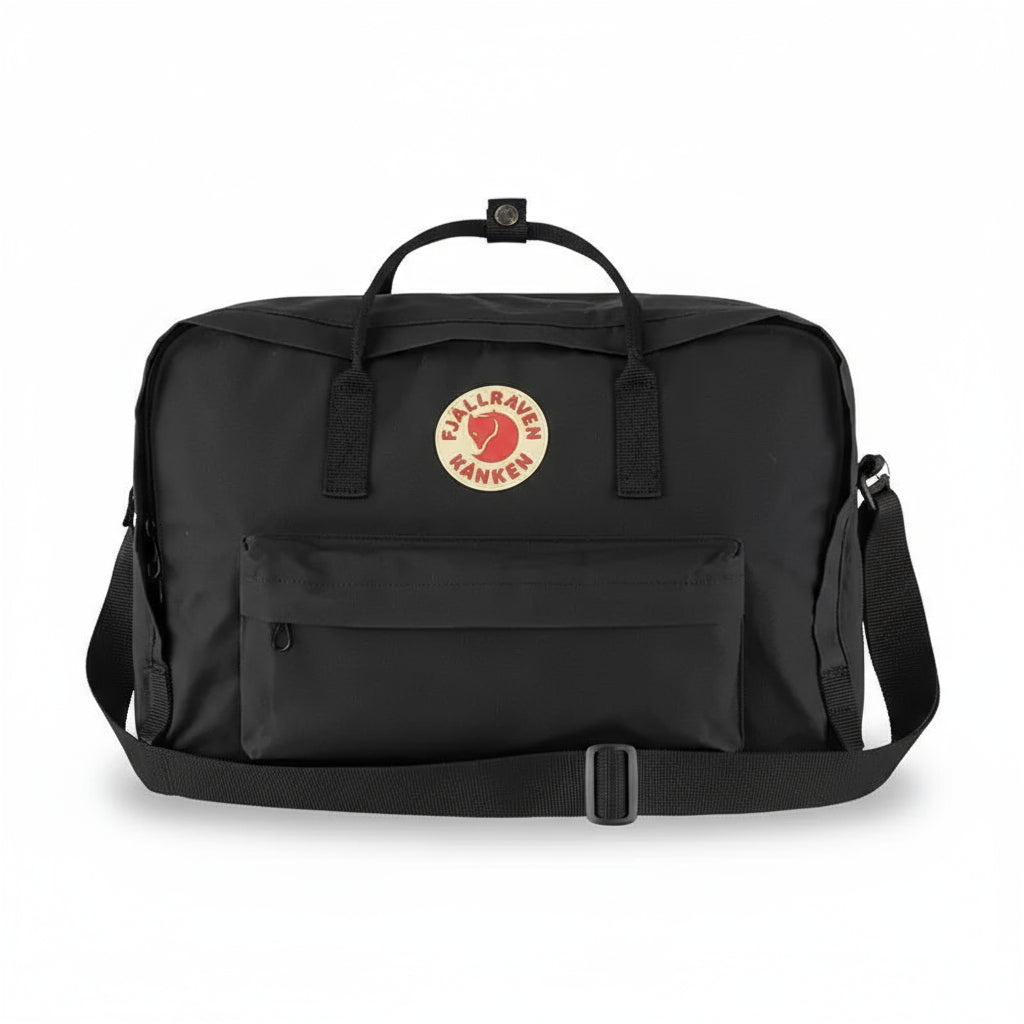 Fjällräven Kånken black duffel backpack – classic travel bag by CherryMax Germany