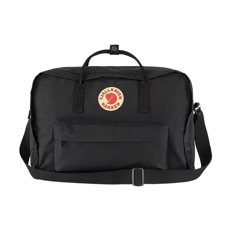 Fjällräven Kånken black duffel backpack – classic travel bag by CherryMax Germany