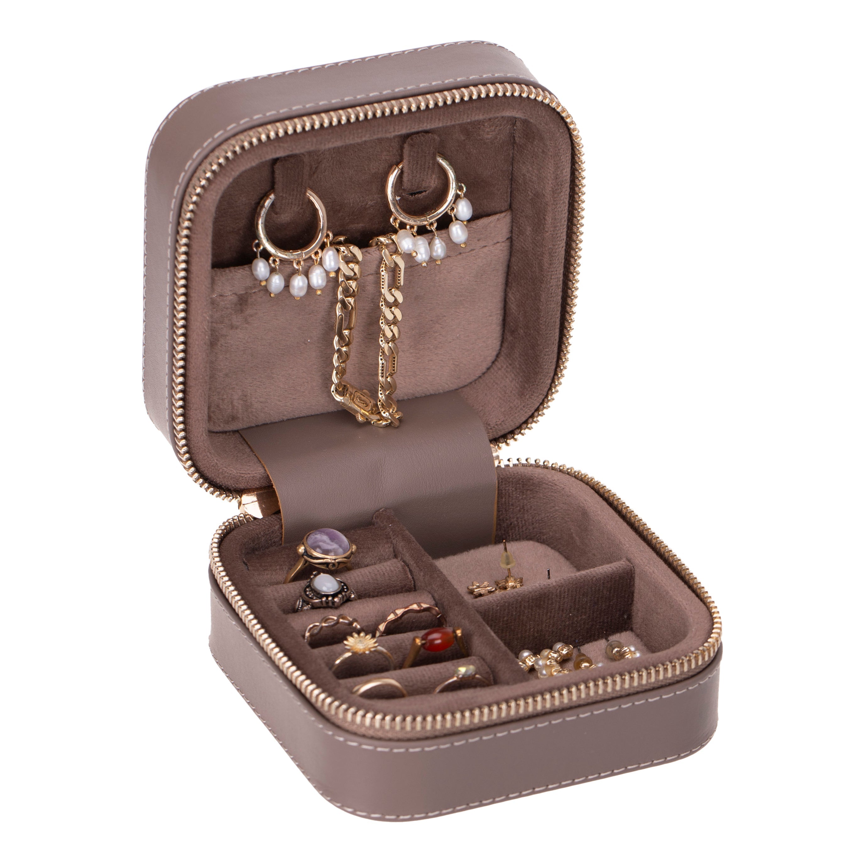 Elegant velvet-lined jewelry storage box by CherryMax Germany