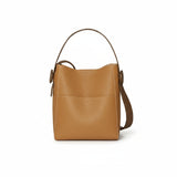 Alexa Daily Leather Bucket Bag-5