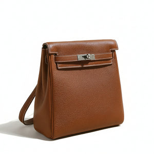 Madison genuine leather backpack in black – CherryMax Germany