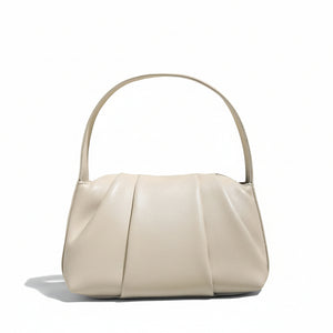 Ruched Leather Handbag-3